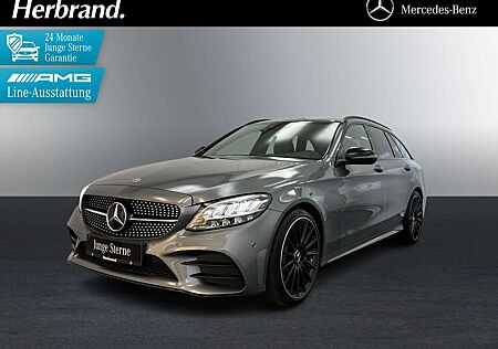 Mercedes-Benz C 300 T AMG BURMESTER 360° Kamera 19 Zoll Night