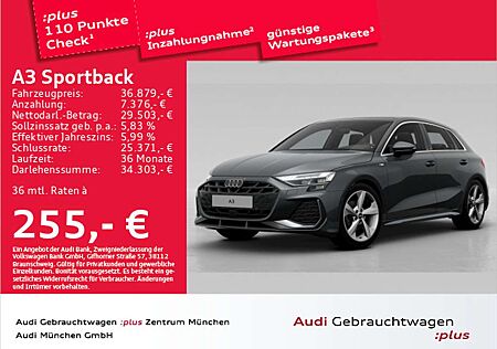 Audi A3 35 TDI S tronic 2x S line Pano/Matr