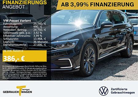 VW Passat Variant Volkswagen GTE IQ.LIGHT VIRTUAL NAVI L18 AHK