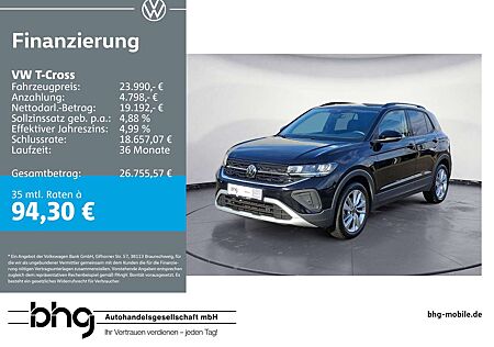 VW T-Cross Volkswagen 1.0 TSI OPF DSG GOAL plusPaket AHK Navi