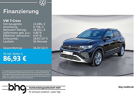 VW T-Cross Volkswagen 1.0 TSI OPF DSG GOAL plusPaket AHK Navi