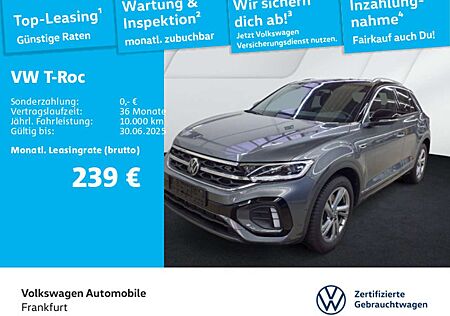 VW T-Roc Volkswagen 2.0 TDI DSG R-Line Navi AHK Spurhalteassis