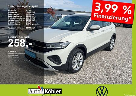 VW T-Cross Volkswagen Life TSi CarPlay+ACC+AHK+LED+Navi+Virt