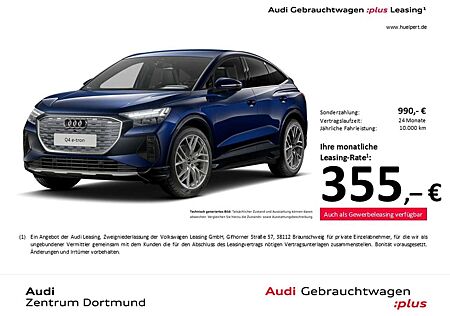 Audi Q4 e-tron Sportback 35 S LINE AHK CAM LM21 NAVI+