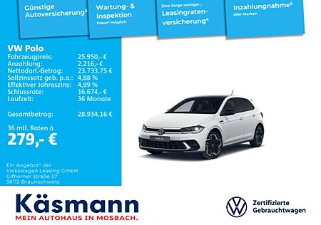 VW Polo Volkswagen VI R-Line 1.0TSI DSG MATRIX NAV KAM DWA SHZ