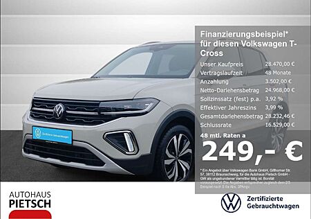 VW T-Cross Volkswagen 1.0 TSI Style ACC Matrix Kamera Keyless Navi digit