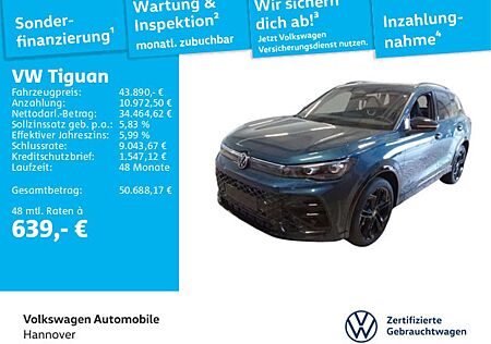 VW Tiguan Volkswagen 1.5 eTSI DSG R-Line Navi AHK Pano STHZG K