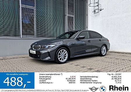 BMW 320 d xDr Lim M Sportpaket LED Navi DrivAs ParkA+