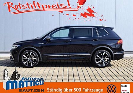VW Tiguan Allspace Volkswagen 2.0 TDI 200 PS 4M DSG R-Line VOLL AHK/20-ZOLL+DCC