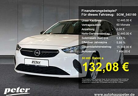 Opel Corsa F 1.2 Edition Klima Sitzheizung Allwetter