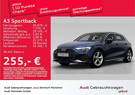 Audi A3 35 TDI S tronic 2x S line Pano/Matr
