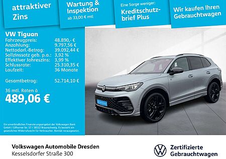 VW Tiguan Volkswagen 2.0 TDI DSG 4M R-Line AHZV Kamera LED Nav