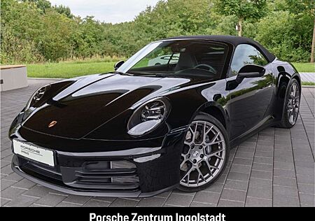 Porsche 992 911 Carrera Cabriolet Sportabgas Nähte kreide 14