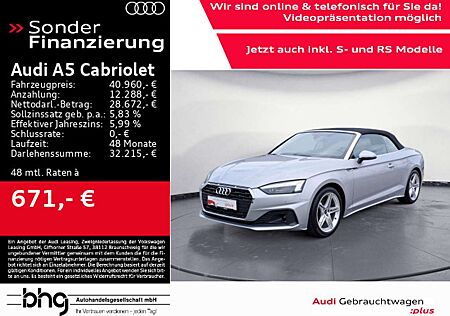Audi A5 Cabrio 35 TFSI S tronic AHK ACC Assistpaket A
