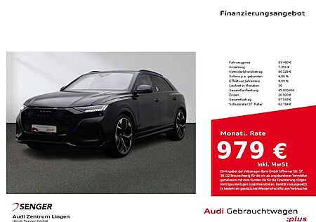 Audi RS Q8 gebraucht kaufen Audi RS Q8 4.0 TFSI quattro Matrix Pano B&O AHK