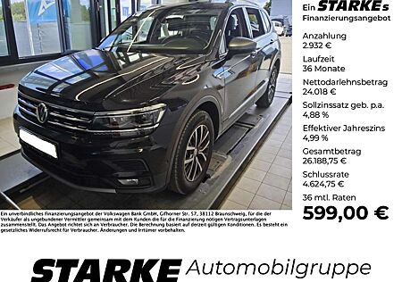 VW Tiguan Allspace Volkswagen 2.0 TDI DSG Comfortline Area View, LED, Vollled...
