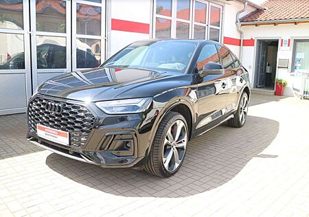 Audi Q5 Sportback 40 TDI quattro S line-AHK-Standhzg.