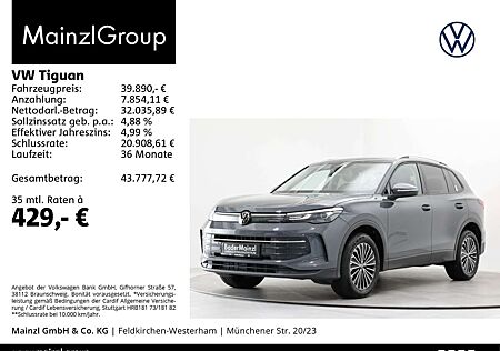 VW Tiguan Volkswagen 2.0 TDI 4M DSG Navi SHZ ACC Kamera DCC