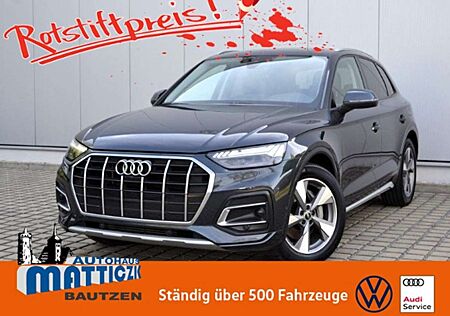 Audi Q5 50 TFSI e 299 PS quattro Advanced LUFT/AHK/MATRIX