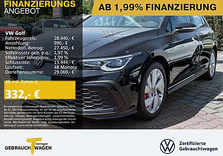 VW Golf GTE Volkswagen GTE BLACK STYLE LM18 IQ.LIGHT ASSIST