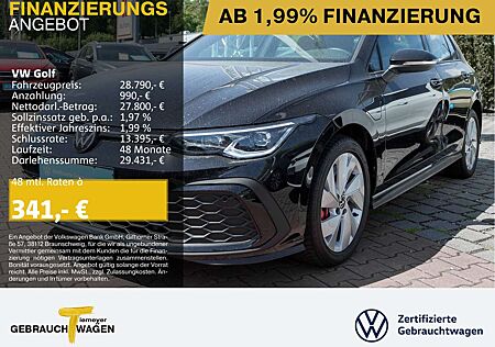 VW Golf GTE Volkswagen GTE BLACK STYLE LM18 IQ.LIGHT ASSIST