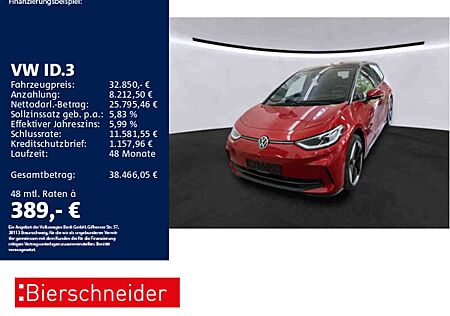 VW ID.3 Volkswagen Pro S 20 DCC MATRIX HuD 360
