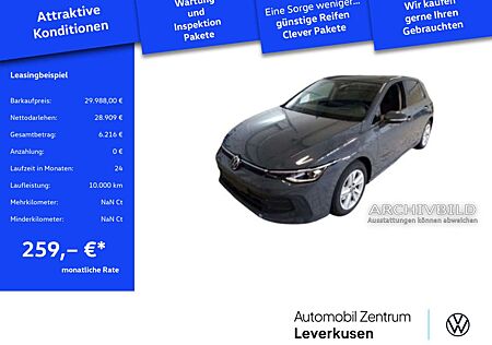 VW Golf Volkswagen VIII Life DSG VIRT360° LED HUD KAM SHZ