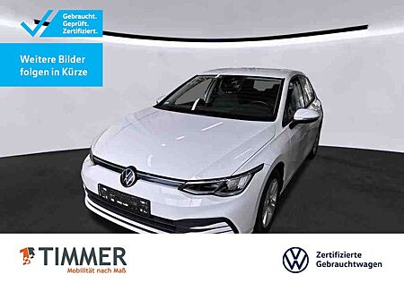 VW Golf Volkswagen VIII 1.5eTSI DSG LIFE *LED *APP *LANE *NAVI *PDC