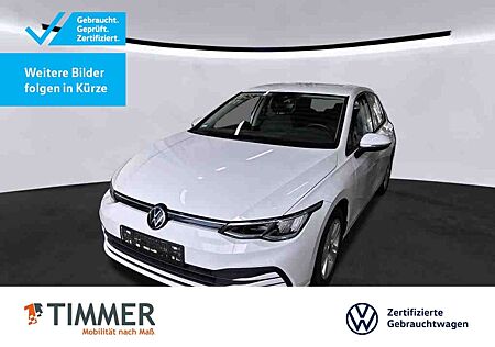 VW Golf Volkswagen VIII 1.5eTSI DSG LIFE *LED *APP *LANE *NAVI *PDC