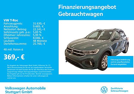 VW T-Roc Volkswagen 1.5 TSI R-Line DSG Navi Kamera
