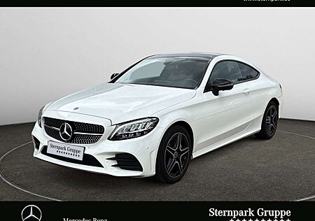 Mercedes-Benz C 180 Coupé AMG LED+360°+Night+Panorama+Navi+uvm