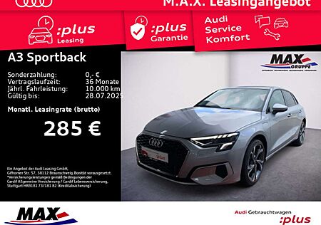 Audi A3 40 TFSI e ADVANCED LED+PANO+VC+NAVI