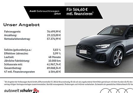 Audi SQ5 Sportback 3.0 TDI quattro AHK ACC HUD Pano RFK Ma