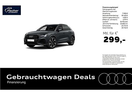 Audi Q3 40 TDI quattro S line AHK/Leder/NAV/Virt/19''