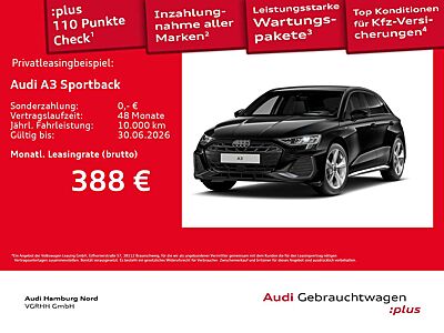 Audi A3 S line 35 TFSI S tronic HeadUp Navi