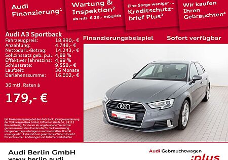 Audi A3 Sport 1.5 TFSI S tr. XENON NAVI AHK