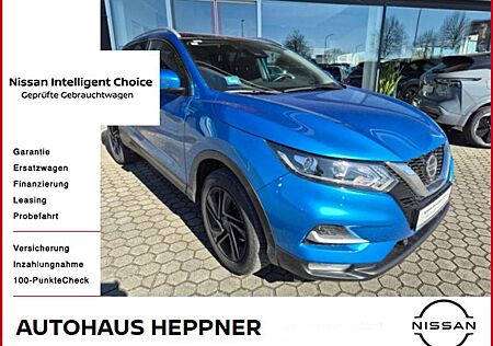 Nissan Qashqai 1.3 DIG-T Zama Glasdach SH Dachreling