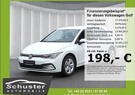 VW Golf Volkswagen VIII Life 1.5TSI*LED Navi R-Kam VKZ-Erk SHZ