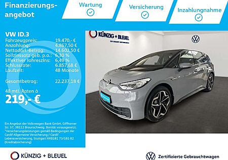 VW ID.3 Volkswagen Pro Performance +WÄRMEPUMPE+NAVI+SHZ+
