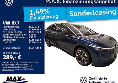 VW ID.7 Volkswagen Pro electric IQ.LIGHT+HARMAN+PANO+AUGM. HUD