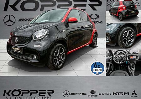 Smart ForFour gebraucht kaufen Smart ForFour 66 kW turbo Faldach Navi Black Edition