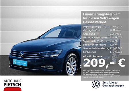 VW Passat Variant Volkswagen 1.5 TSI DSG Business Navi LED ACC