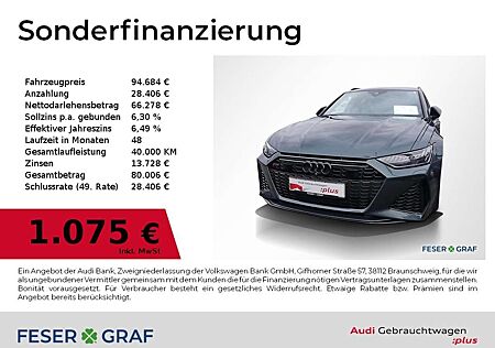 Audi RS6 Avant HUD,HDMatrix,B&O,AHK,Sportsitze+,SHZ
