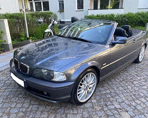 BMW 320 BMW E46 320ci Cabrio Facelift-Inkl. HARDTOP + Halter-Windschott-18" Styling 72-2.000€ investiert / Bagatellschaden HECK