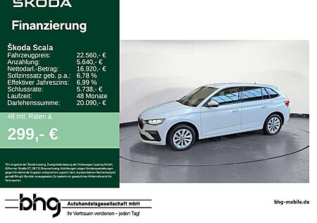 Skoda Scala 1.0 TSI DSG SELECTION *TEMPOMAT*NAVI*KAMER
