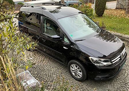 VW Caddy Volkswagen 2,0TDI 75KW Comfortl. 7-Sitz 1. Hand AluTÜV NEU