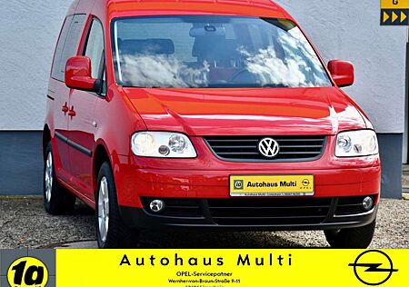 VW Caddy Volkswagen Life 5-Sitzer AHK 2x Schiebetüren Klima 1H