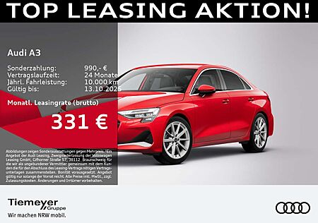 Audi A3 Limo 35 TDI ADVANCED LM18 AHK MATRIX NAVI+ KA