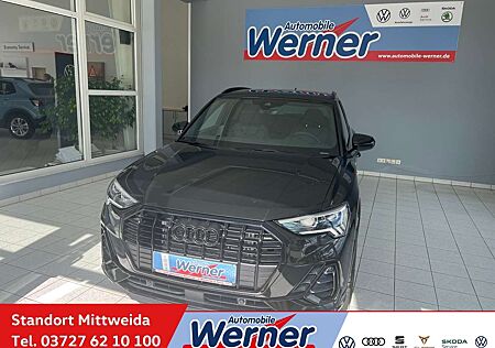 Audi Q3 Black S line 35TFSI Navi MatrixLED Sonos 19"