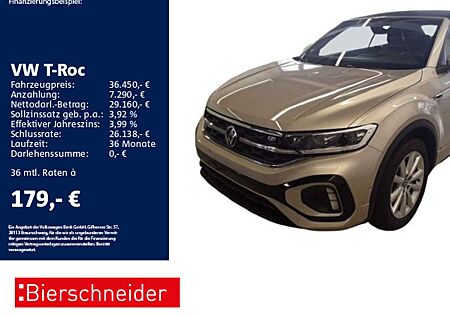 VW T-Roc Volkswagen Cabrio 1.5 TSI DSG R-Line AHK MATRIX STAND